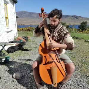 Performing Daily on Cello from West of Ireland